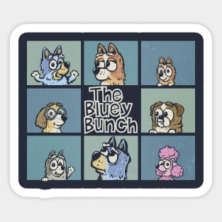 The Bluey Bunch Sticker